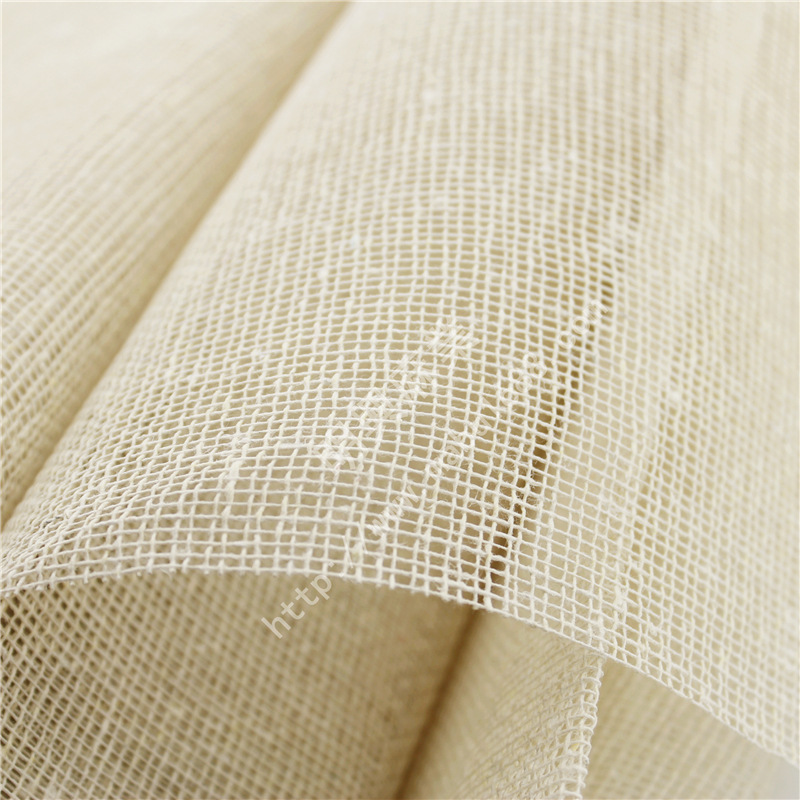 Материал для обуви из льняной пряжи для восстановления древних зданий, подкладка, сетка из рами, двойной замок, мягкий лен