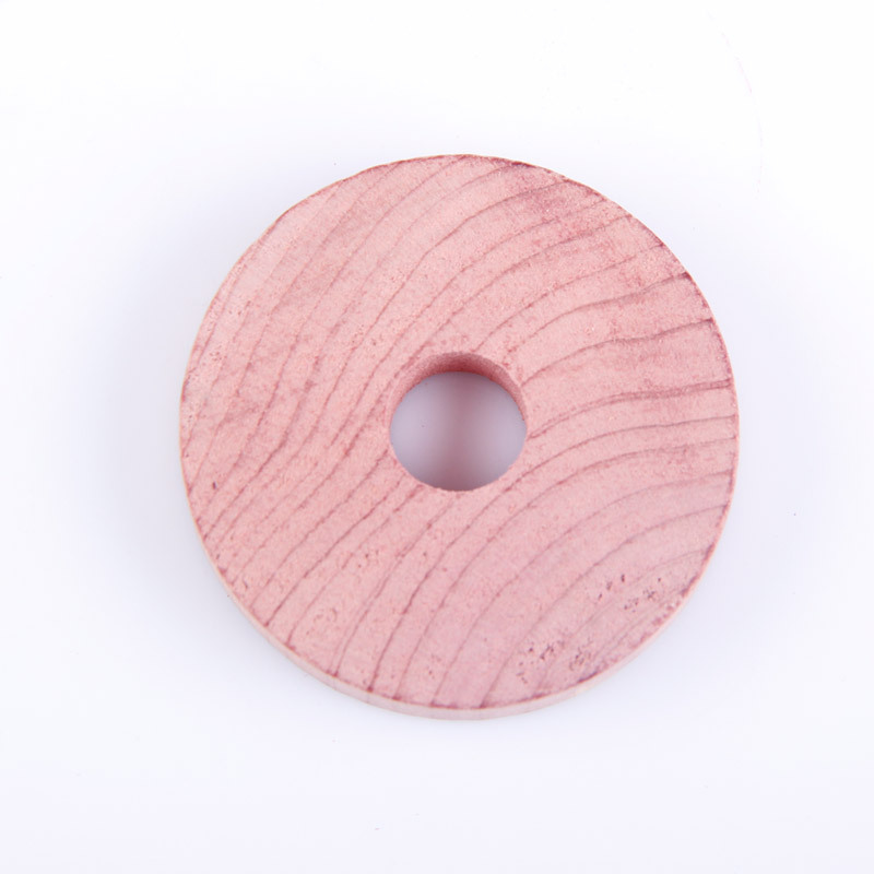 Cedar wood ring round wood chip wood block wardrobe fragrant wood insect repellent and mothproof factory direct supply can be customized packaging