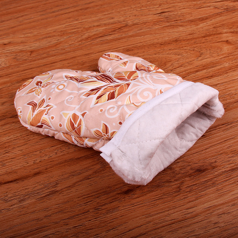 Children's heat insulation Gloves oven baking gloves heat-proof anti-scald microwave oven gloves Polyester gloves Primary School students baking
