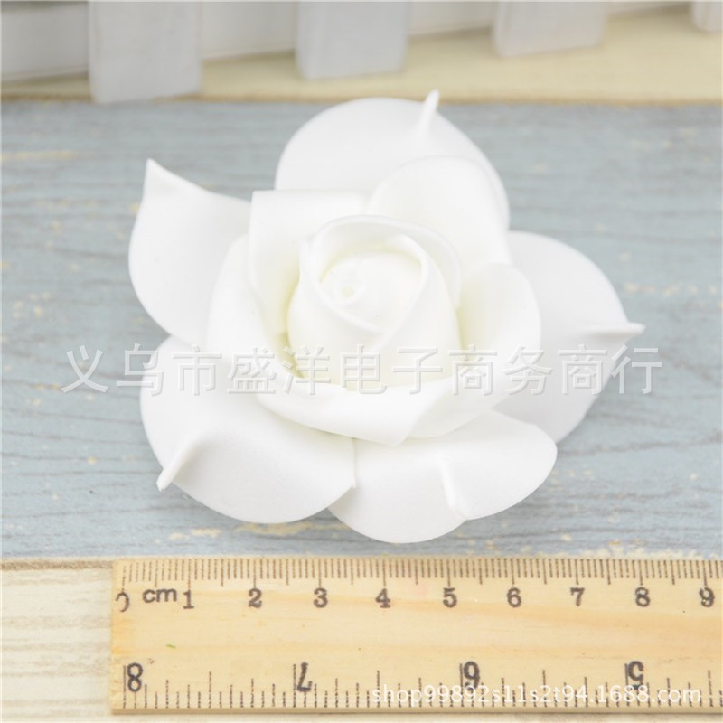 8cm Chicken Beak Rose Pe Foam Flower Wholesale, Artificial Rose Flower Wholesale, Wedding Room Decoration Flower Ball Manufacturer