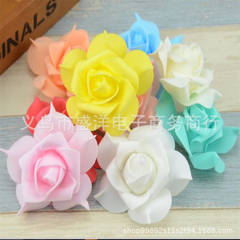 8 см цветок из пенопласта в форме куриного клюва, оптовая продажа искусственных роз, производитель цветочных шаров для свадебного декора