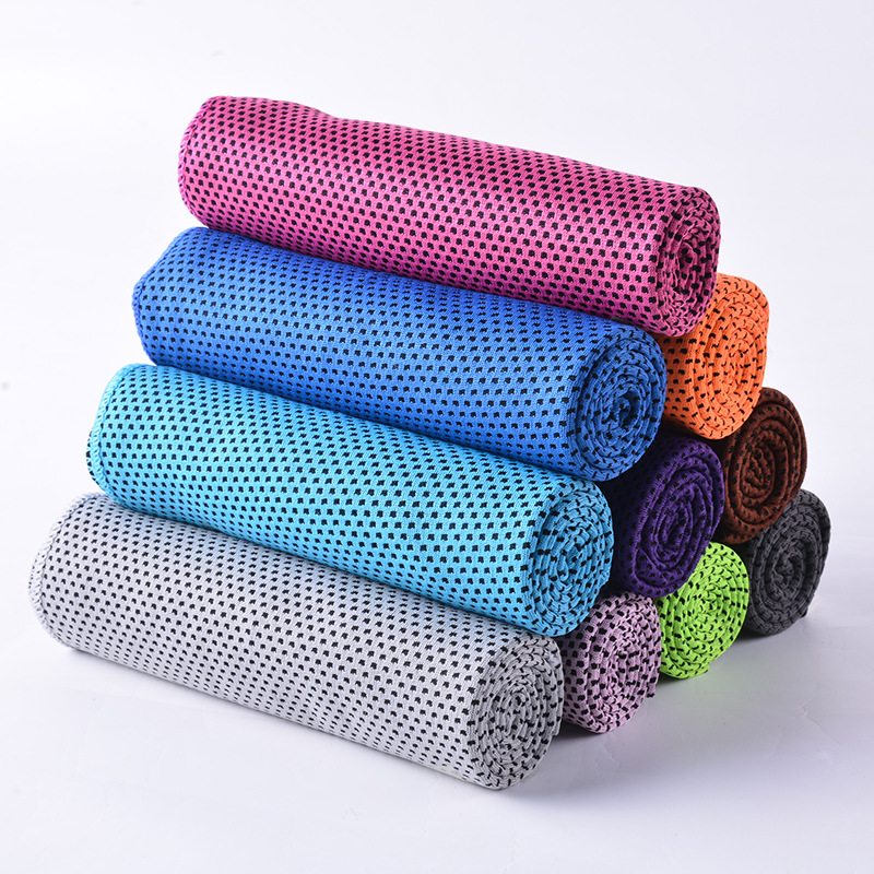 Cross-border cold towel outdoor sweat towel cooling sports ice towel cold fabric quick-drying yoga cool towel