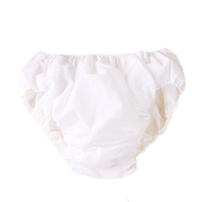 Disposable underwear men's and women's beauty salon travel sweat steaming foot bath thickened non-woven bath pants shorts paper underwear wash-free