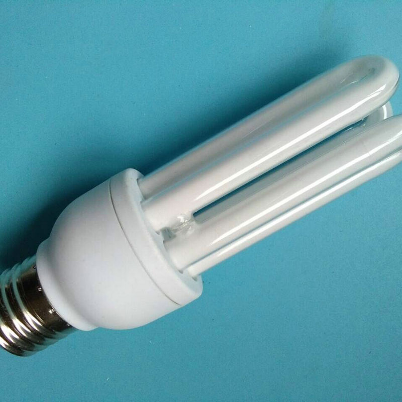 Wholesale Supply white light 3U energy-saving lamp 7-15W energy-saving lamp three primary colors small 3u energy-saving lamp U-shaped energy-saving lamp