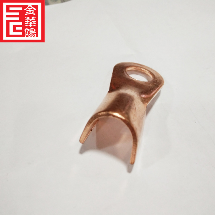 Leqing Manufacturer Copper Open Nose Ot5A 10A20A100A Terminal Block Copper Wire Lug Copper Wire Nose