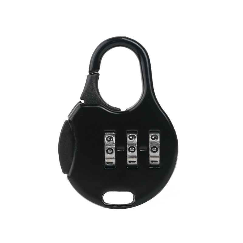 Cross-Border Spot Zinc Alloy Password Lock Padlock Luggage Anti-Theft Lock Backpack Padlock School Bag Pencil Case Stationery Mini Lock