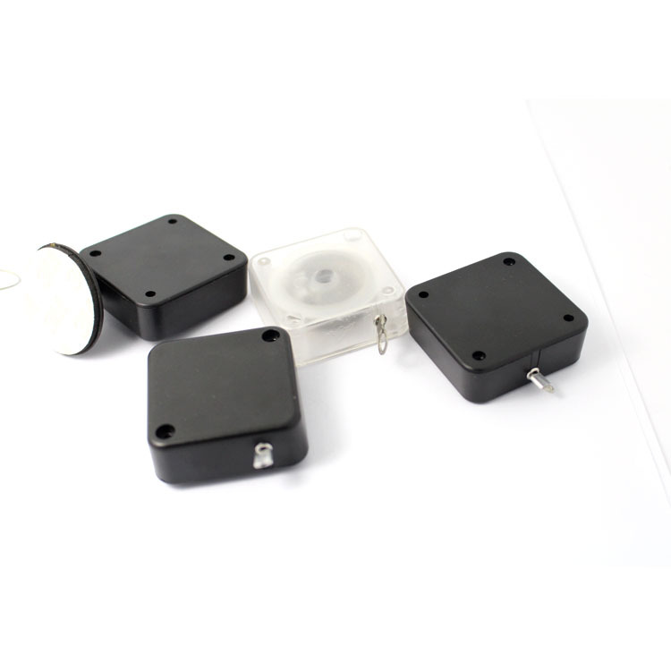 Factory Direct sales retractable anti-theft cable box steel wire rope mobile phone anti-theft chain charging pile anti-theft rope lock cable device