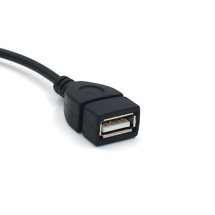 Car mp3 adapter USB female to 3. 5MM U disk connection 12V car CD player aux car audio cable