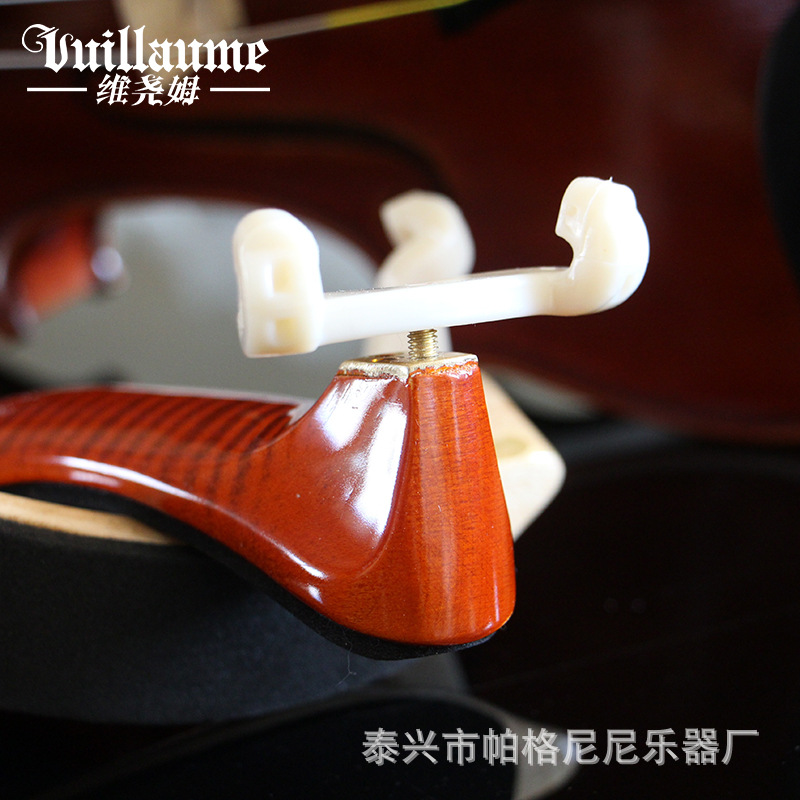 Violin Wooden Shoulder Holder Children Adult Wooden Shoulder Pad Holder Full Size Ergonomic Radian