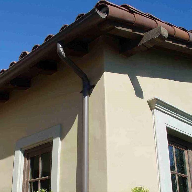 Owenconin aluminum alloy gutter drainage ditch system 7K metal eaves gutter rain and water finished sink