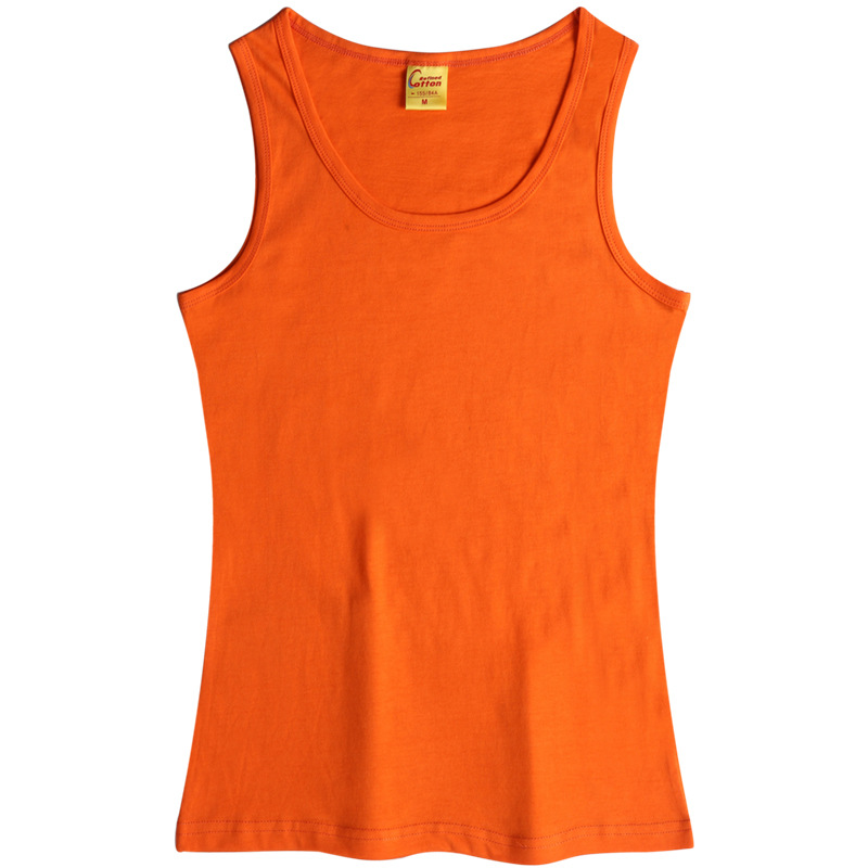 Yuchun new summer sports slim a three or four parents round neck sleeveless vest Cotton solid color wholesale factory