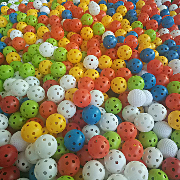 Temu cross-border hot selling outdoor practice supplies small hole ball golf training hole ball pick Ball