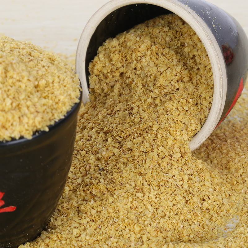 Wholesale Low-Temperature Baked Wheat Germ 500g Breakfast Ready-To-Eat Multigrain Cooked Wheat Germ in Bulk