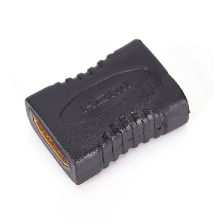 HDMI straight-through head HDMI HD cable extension female-to-female extension head docking male-to-female head