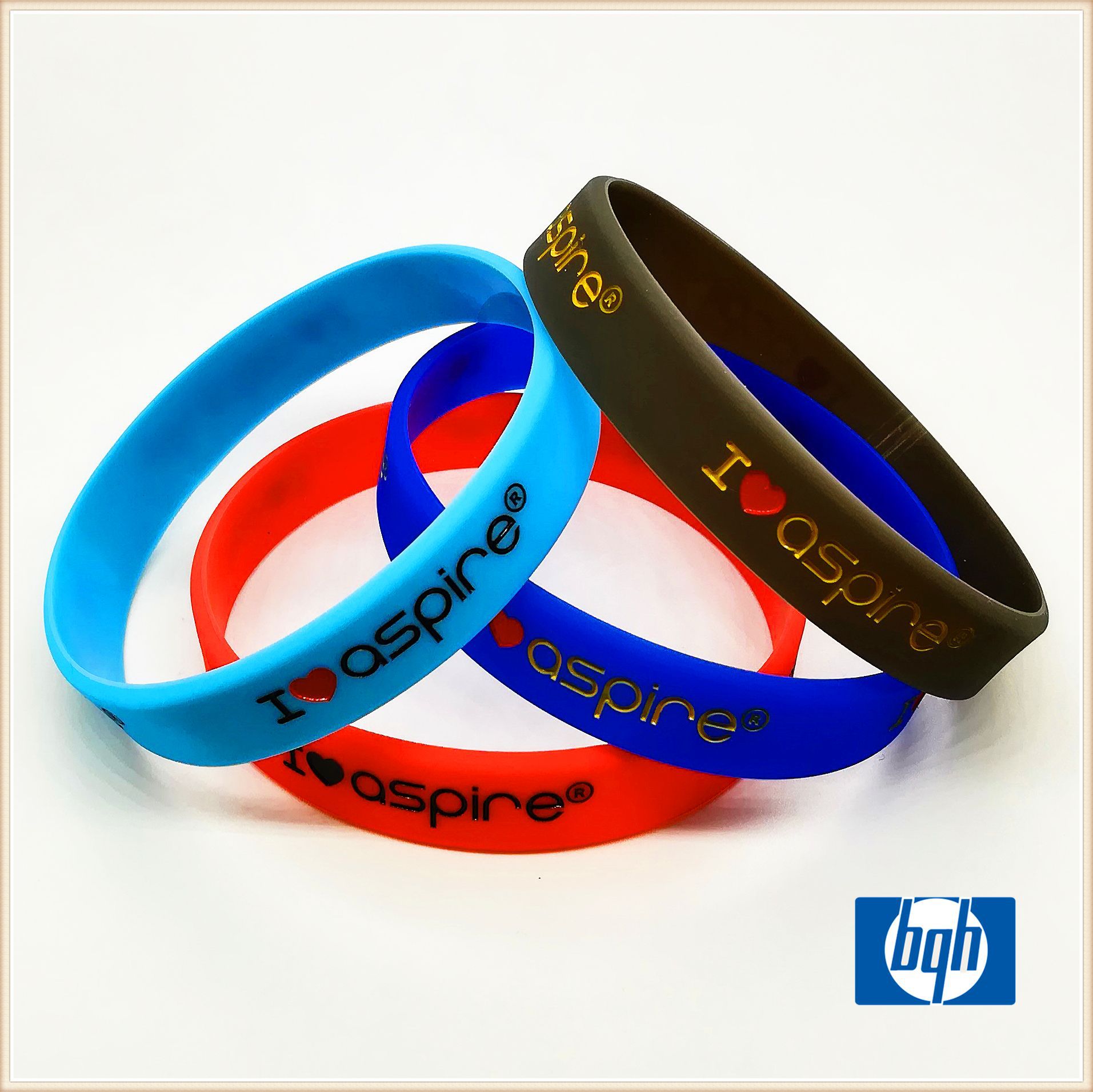 Cross-border silicone bracelet no word spot printing lettering logo rubber wrist band activity group luminous hand band