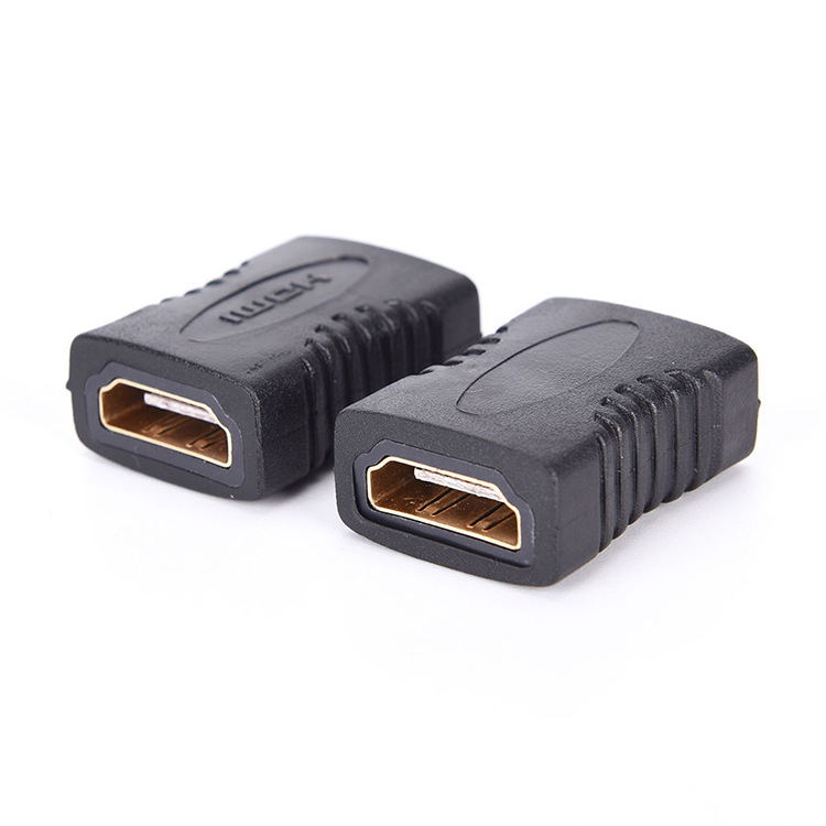 HDMI straight-through head HDMI HD cable extension female-to-female extension head docking male-to-female head