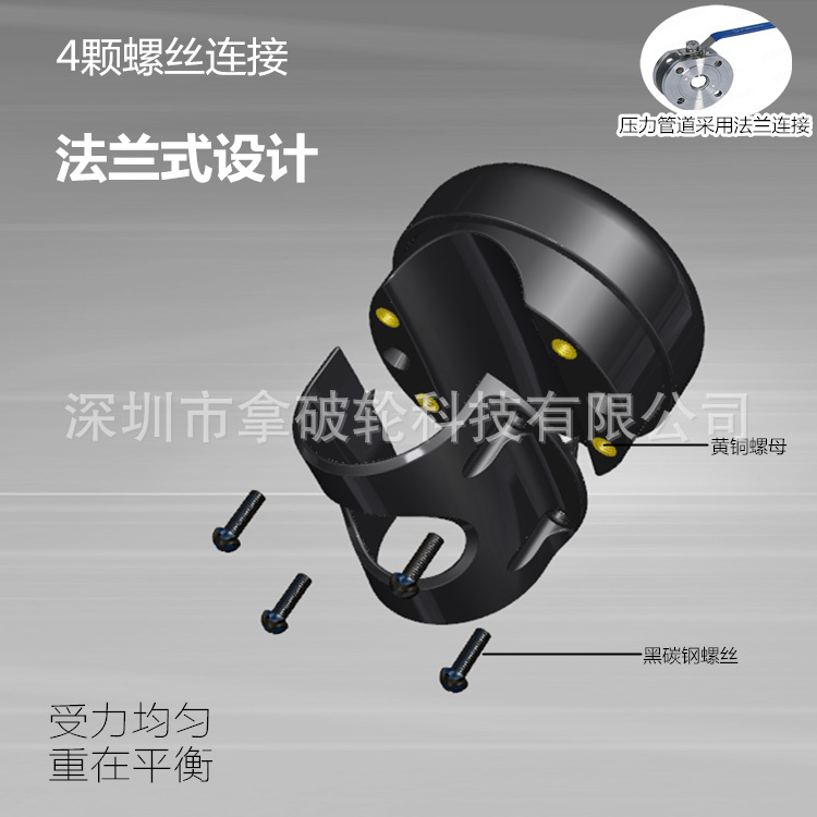 Dropshippingnopon Steering Wheel Power Ball Bearing Steering Gear Direction Booster Reversing Labor-Saving Handle Ball