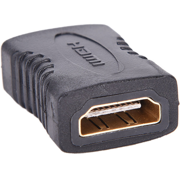 HDMI straight-through head HDMI HD cable extension female-to-female extension head docking male-to-female head