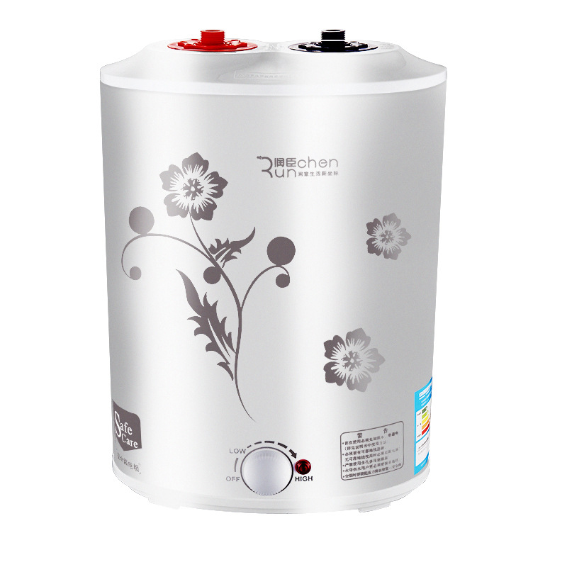 Runchen water storage type vertical small kitchen treasure 6L/8 liter upper and lower water kitchen treasure enamel liner is guaranteed for 3 years