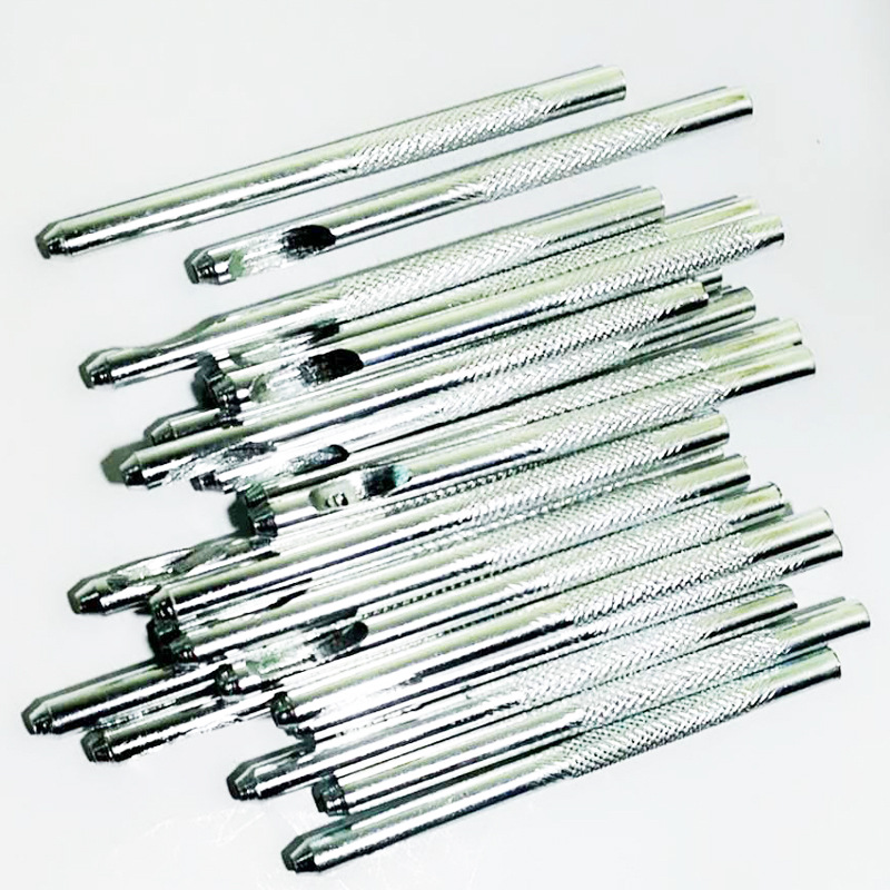 Factory Direct Sales German Style Electroplated Bright Round Hole Belt Punch Belt 3.5mm Punch DIY