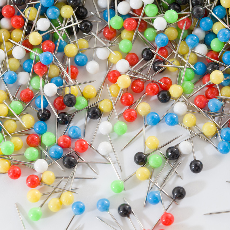 Поставки производителя, цветные жемчужные большие головки, набор для шитья, игла для рыбалки 4мм, фиксированная игла из нержавеющей стали