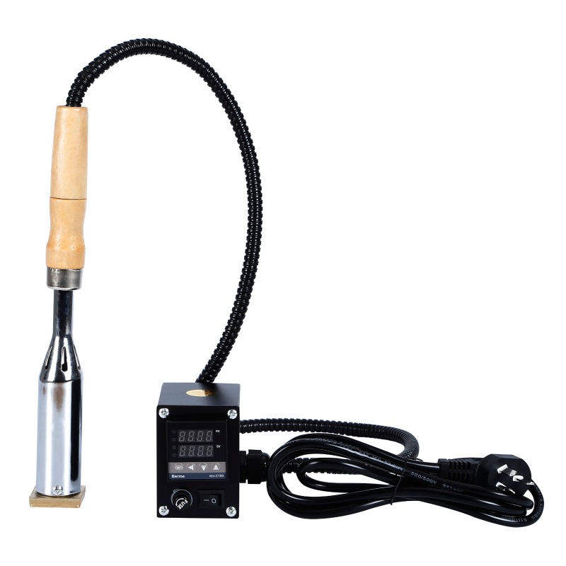 Jin Xinyang Digital Display 300W Handheld Hot Stamping Machine Branding Machine Ippc Leather Cake Wood Logo Small