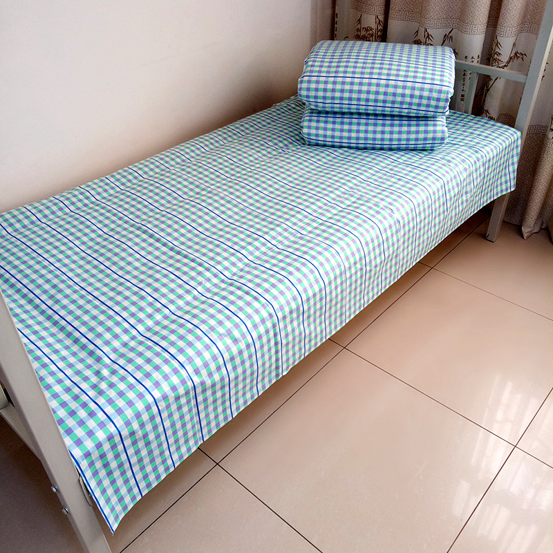 Pure Cotton Student Dormitory Three-Piece Bedding Set, Apartment Sheets, Quilt Cover, Four-Piece Set, Quilt Cover, Pillowcase Wholesale