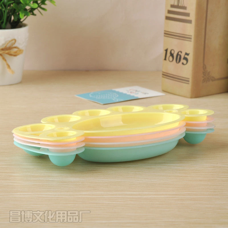 Children's Handmade diy Graffiti Painting Colorful Small Feet Art Palette Palette Oil Painting Board Paint Palette