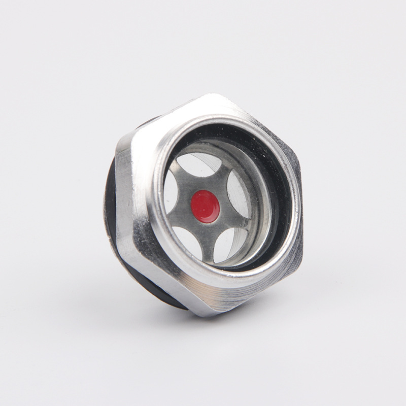 Factory direct aluminum alloy oil mirror M27 * 1.5 Oil Standard/oil window/oil mirror/screw-in oil mirror/oil level mirror