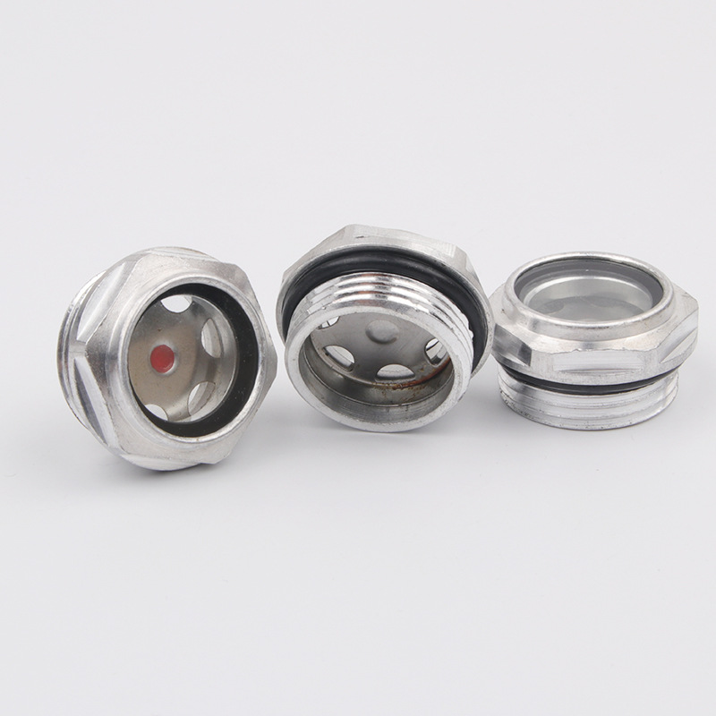 Aluminum alloy oil mirror 30*1.5 Oil Standard/oil window/oil mirror/screw-in oil mirror/oil level mirror, etc.