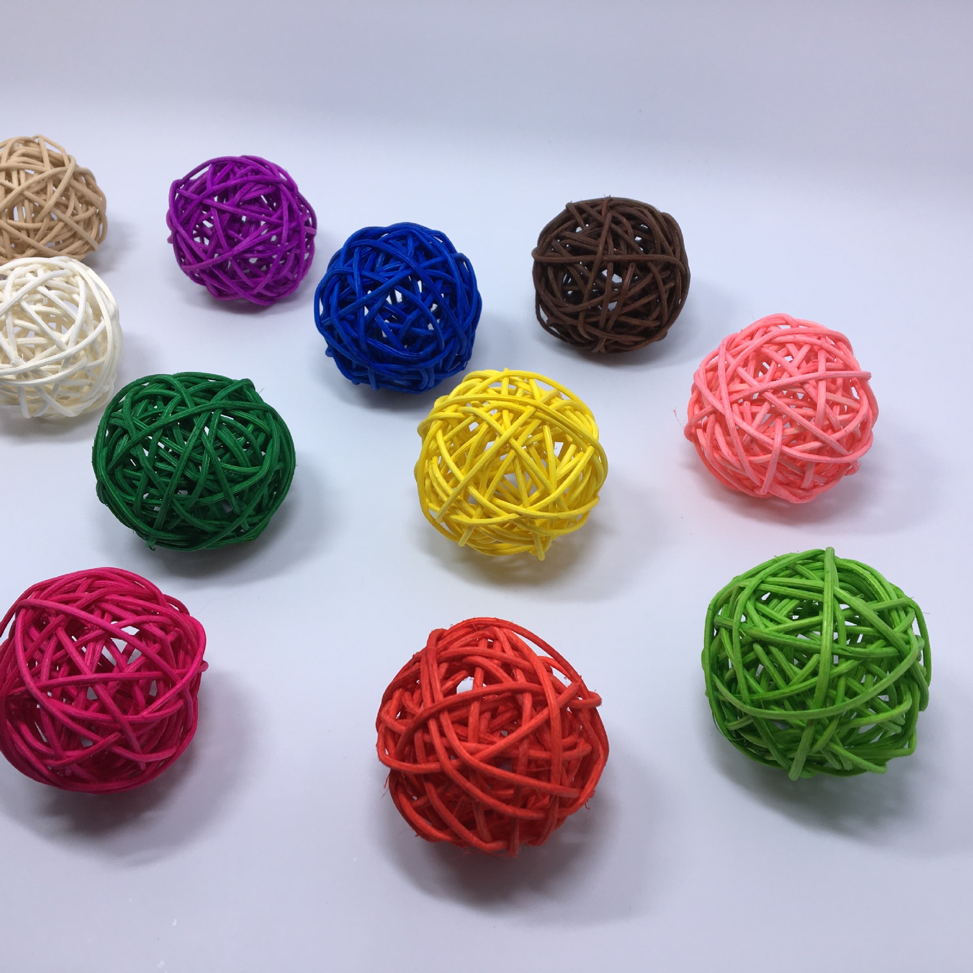 5Cm/Cm Takraw Ball Light String with Takraw Ball Colorfulful Takraw Ball Decorative Ball Kindergarten Environment Layout