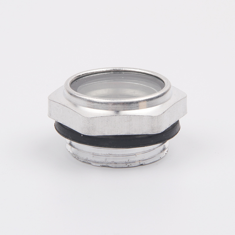 Factory direct aluminum alloy oil mirror M27 * 1.5 Oil Standard/oil window/oil mirror/screw-in oil mirror/oil level mirror