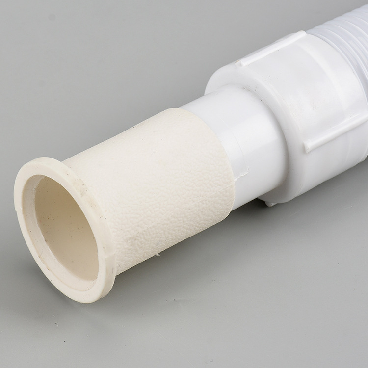 Manufacturers Supply Universal Telescopic Sewer Pipe White Plastic Sewer Pipe for Washbasin Basin