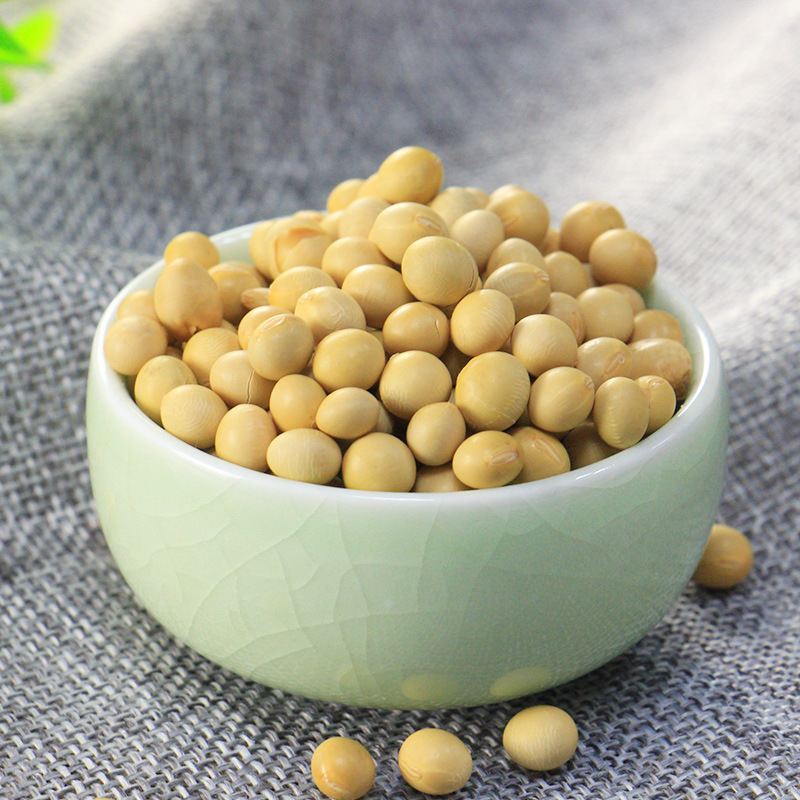 Оптовая продажа вареных соевых бобов, низкотемпературная выпечка, свежемолотое соевое молоко, сырье, соевые бобы с северо-востока 5кг