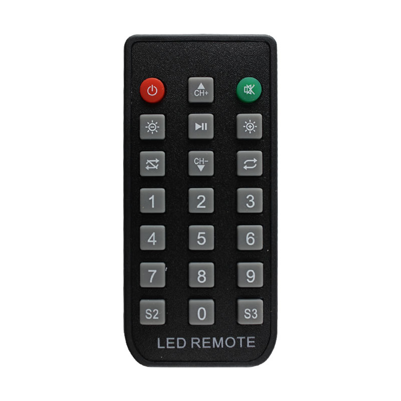 Led Control Card Supporting Device Remote Control + Infrared Probe Grayscale Control Card Remote Control Playback Box