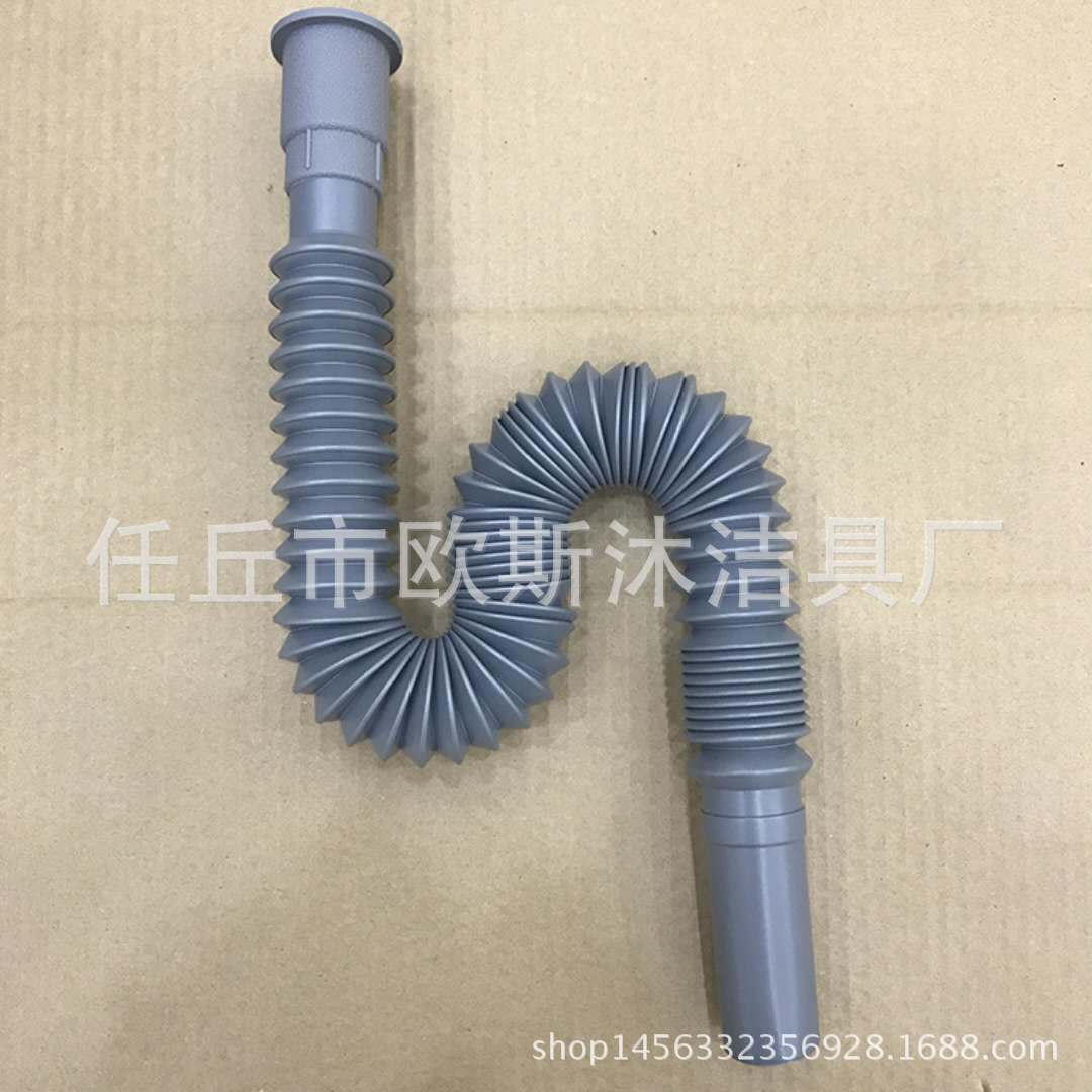 Wash basin sink sewer drain sink sink sink drain gray rubber head plastic water