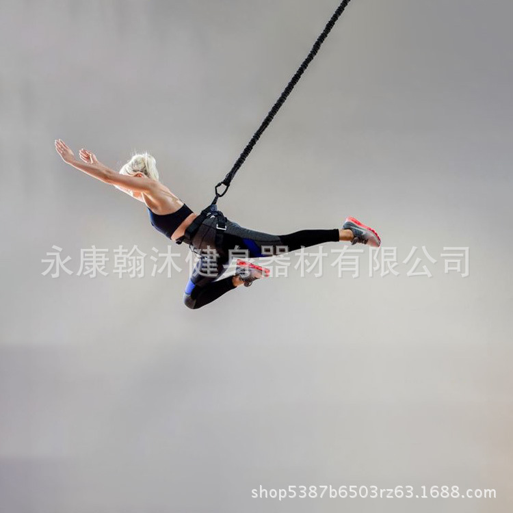 2D Aerial Yoga Vitality Belt Magic Belt Bungee Rope Flying Dance Belt Fitness Suspension Rope Tension Rope Customization