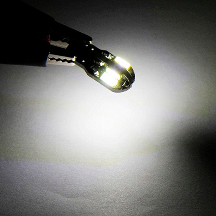 Car Light Bulb T10 Canbus 5630 8Smd Width Indicator Light License Plate Light Car Led Small Light Bulb Multi-Color