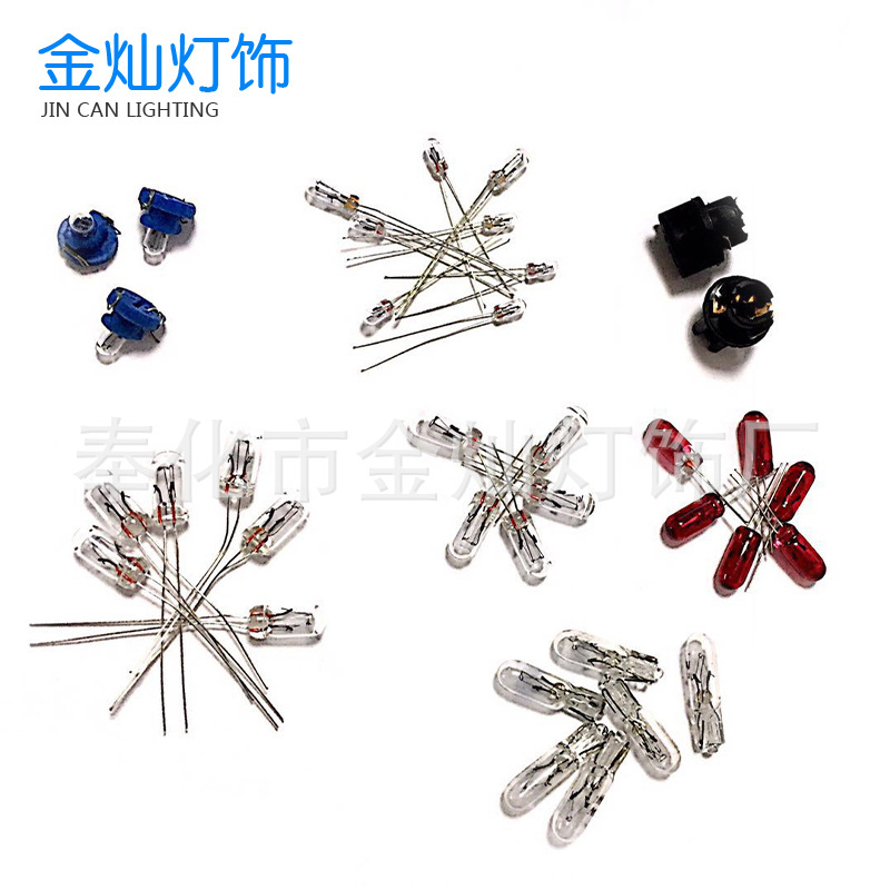 Ningbo Supplies High Temperature Resistant Round Head Rice Bubble Micro Instrument Light Bulb Toy Indicator Light Bulb Massager Light Bulb Factory