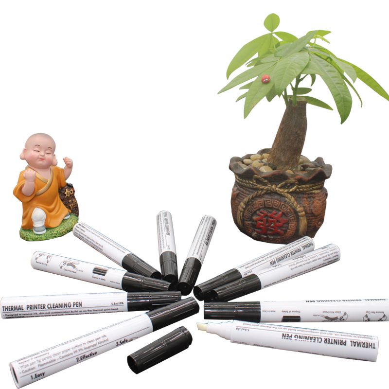 Thermal printer print head cleaning pen electronic surface single printer cleaning pen print head cleaning pen alcohol pen