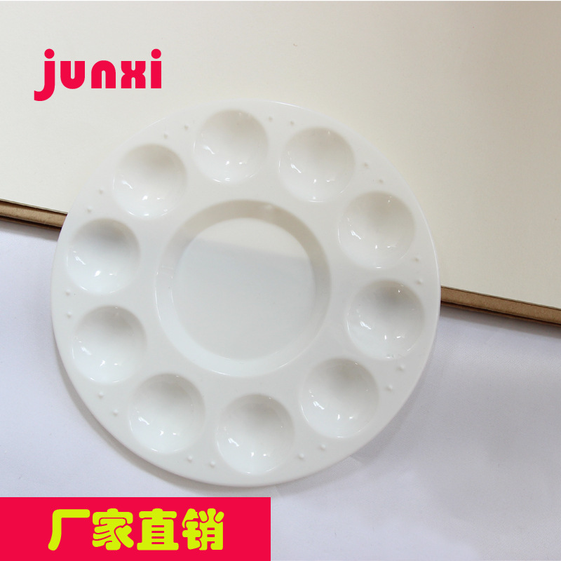 High-Quality 10-Hole Palette 17cm Round Palette Large Pp Palette Large Palette Manufacturer Supply