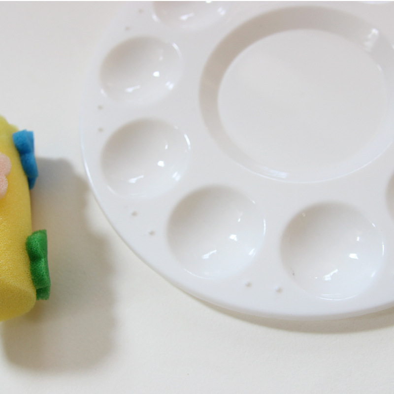 High-Quality 10-Hole Palette 17cm Round Palette Large Pp Palette Large Palette Manufacturer Supply