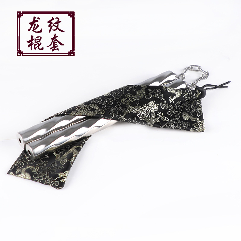 Factory wholesale supply Oxford cloth nunchakus nunchakus nunchakus nunchakus dragon pattern stick set