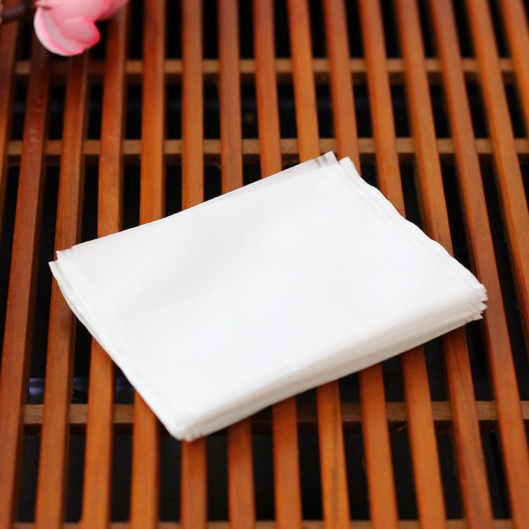 6*8cmpet small non-woven fabric anti-folding tea bag filter tea disposable flower tea packaging decocting bag