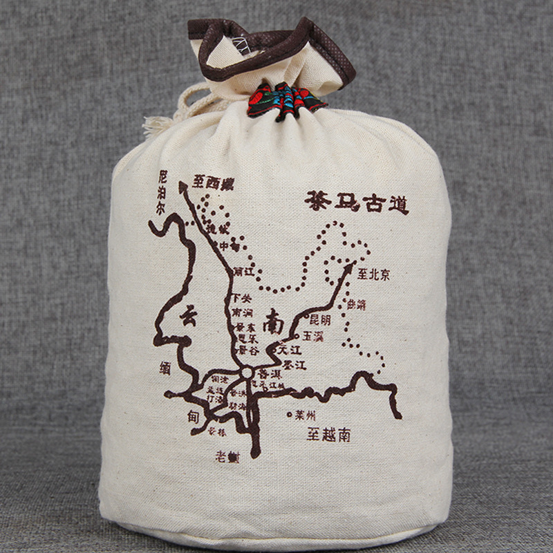 Wholesale Pu'Er Tea Cotton Bag (Medium and Small Size) Storage Cloth Bag Tea Bag
