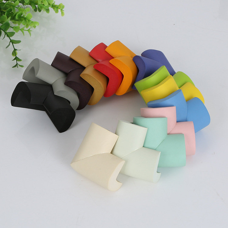 L-shaped right-angle child protection angle smooth thickening and widening protection angle baby children's table corner protection angle
