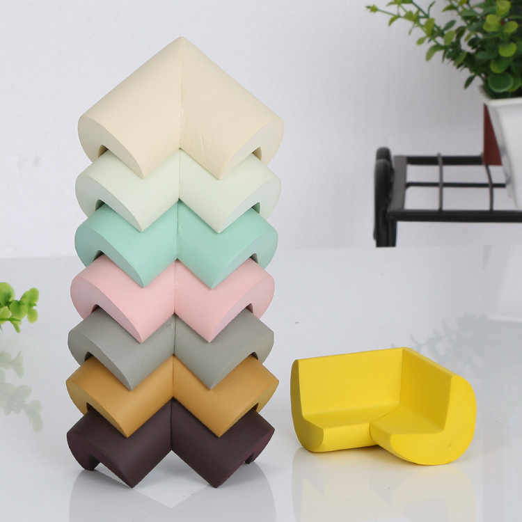 L-shaped right-angle child protection angle smooth thickening and widening protection angle baby children's table corner protection angle