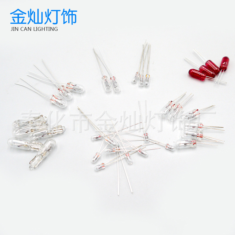 Лампочка с длинными и короткими штырьками микро лампочка для приборов автомобильная индикаторная лампочка