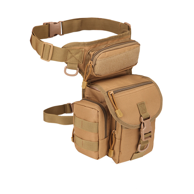 Factory spot wholesale waterproof Oxford cloth army camouflage shoulder slung reporter photography sports new leg bag