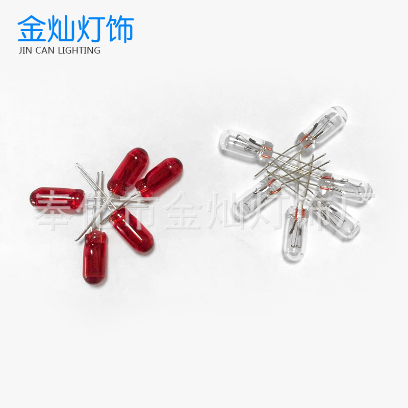 Поставки производителя 12V24V36V48V Теплый свет Микро светодиодная лампочка для игрушек Аварийный индикатор светодиодная лампочка